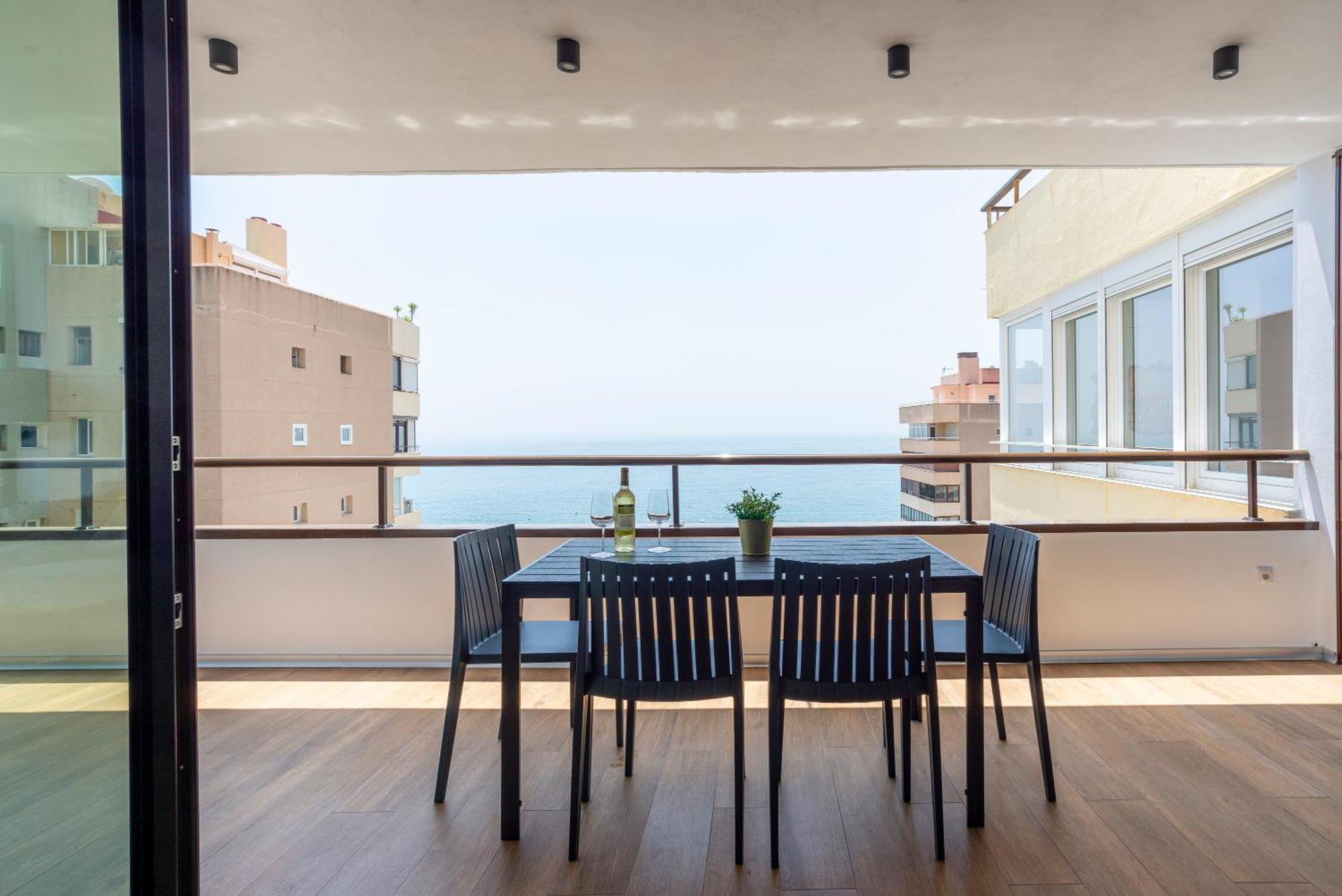 Playamar Waterfront Exclusive Apartment And Views Tower 2 Fl 14 Торремолінос Екстер'єр фото